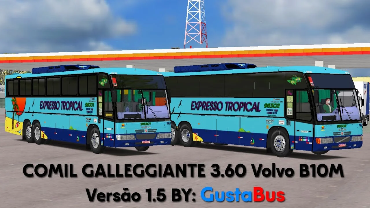 Comil Galleggiante 3.60 Volvo B10M – Versão 1.5