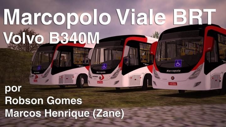 Marcopolo Viale BRT – Volvo B340M Padrão Campo Grande – Por Robson Gomes e Zane