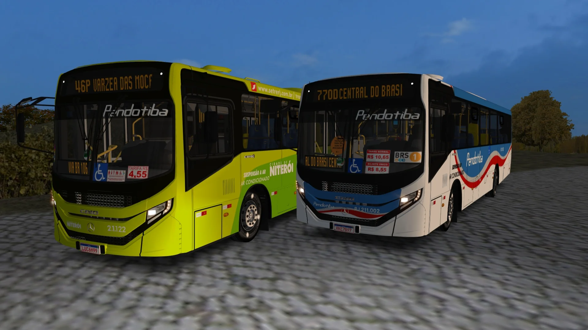 Caio Apache VIP V – MB OF-1721L padrão Pendotiba por DG7 Mods